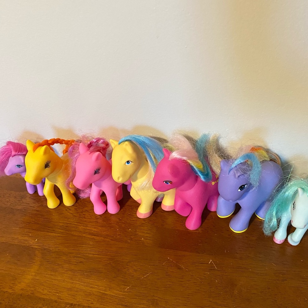 SALE! Vintage 1989 My Little Pony Lot Colourful Friends